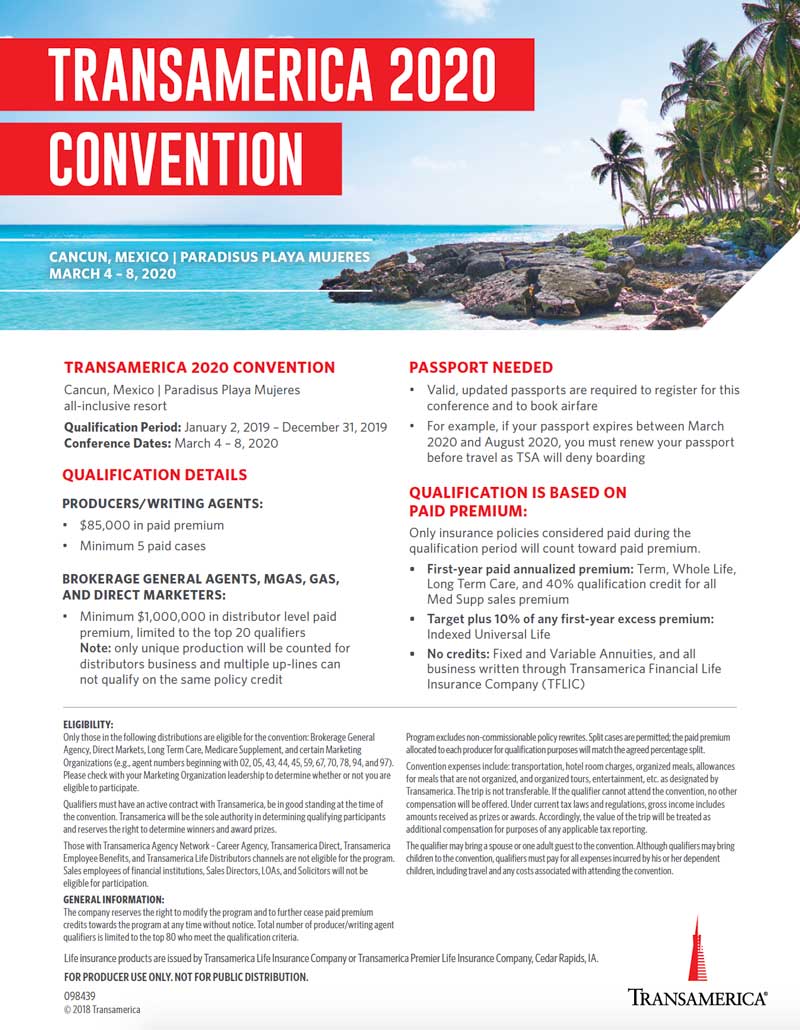 Incentives Transamerica